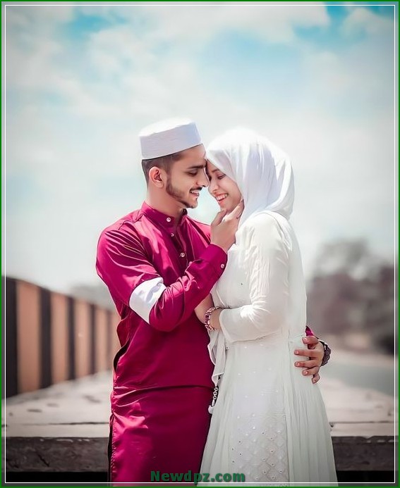 Muslim couple dp for Whatsapp