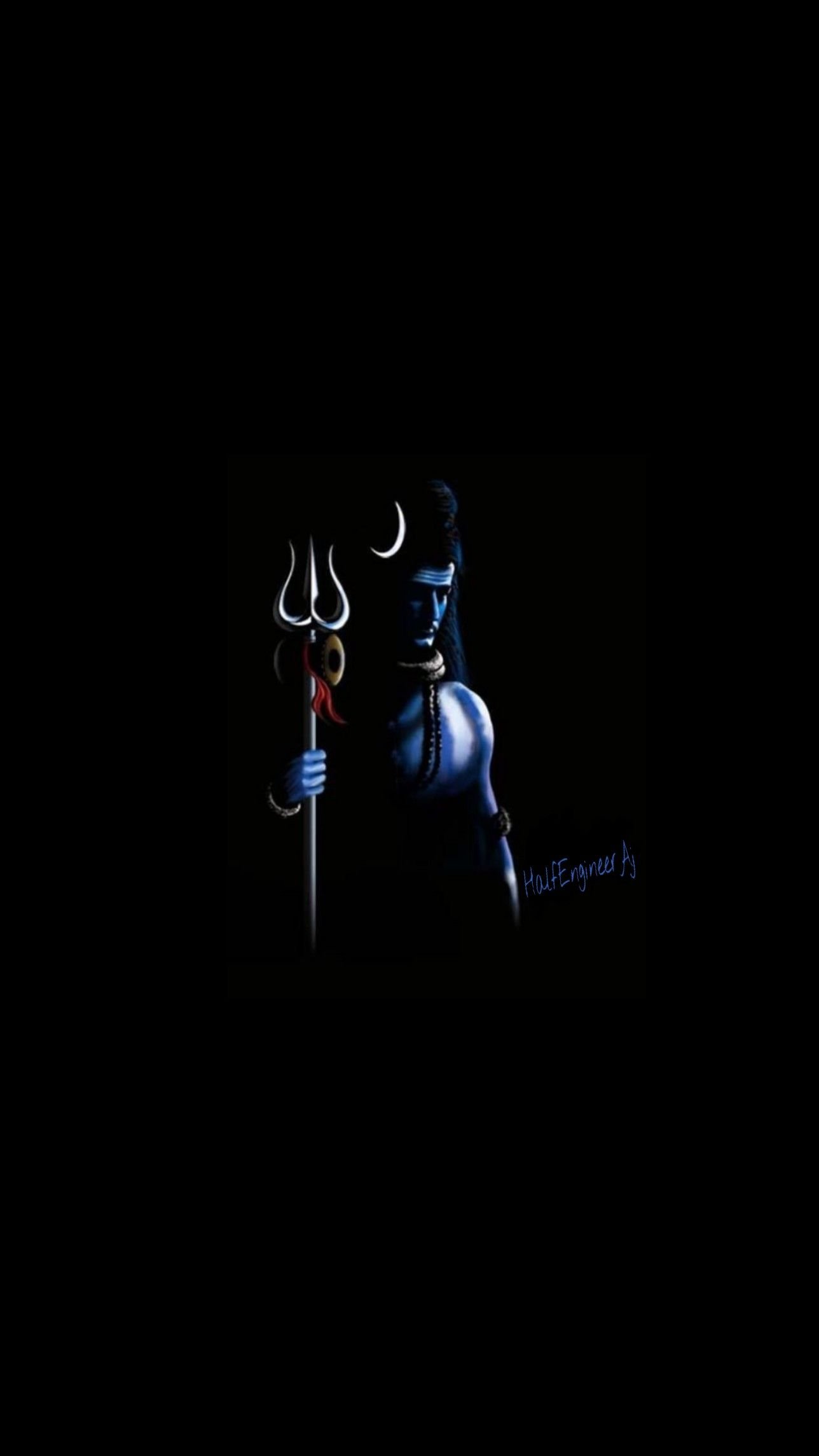 Lord Shiva black