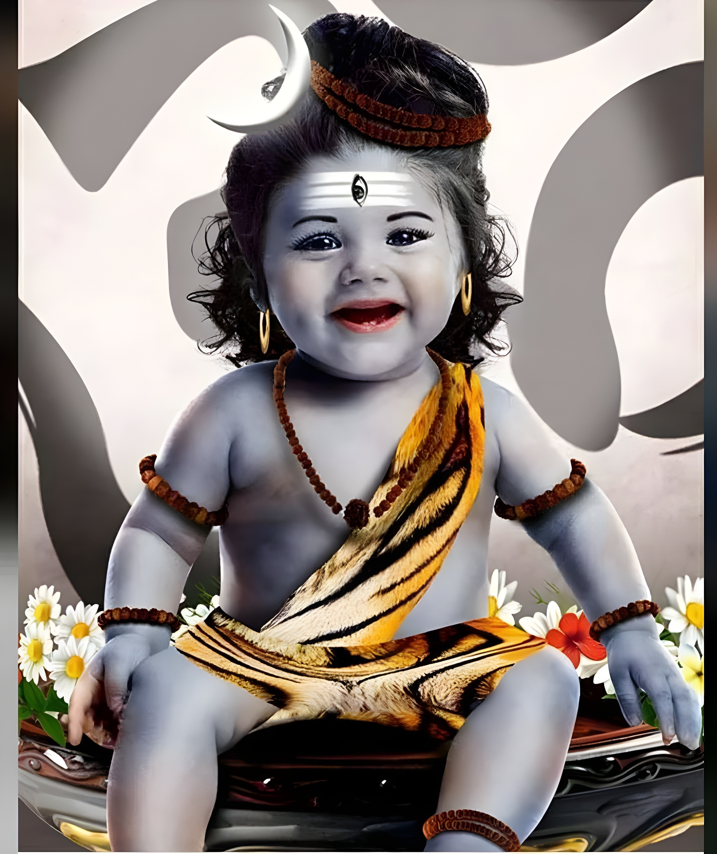 Lord Shiva Pics Hd - Baby Lord Shiva Smile