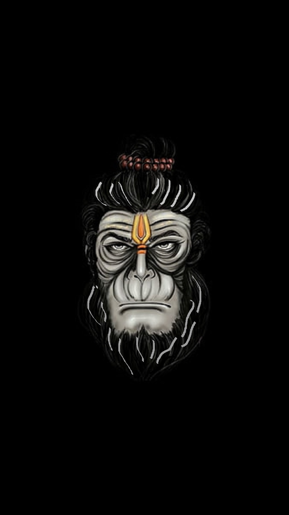 Hanuman Ji Photo Hd - angry face