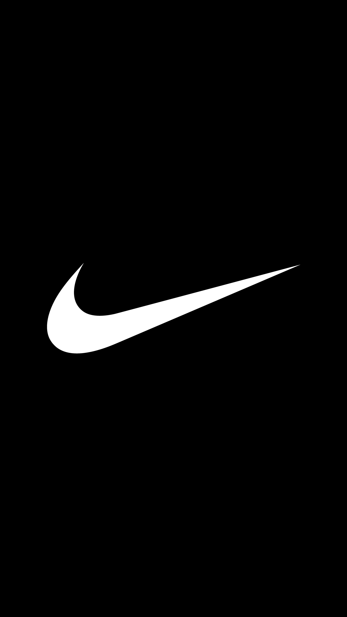 Nike Logo | Black Background