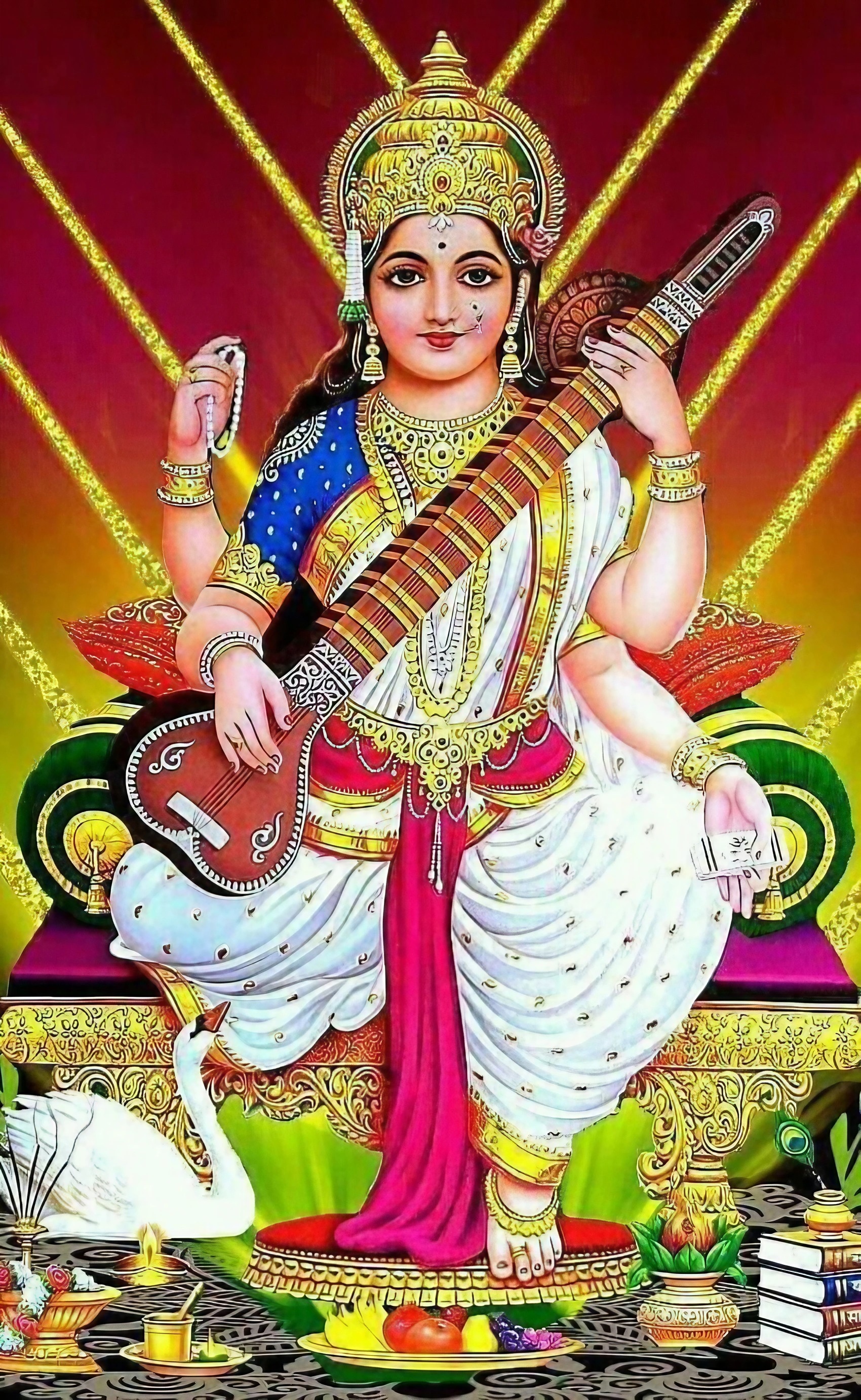 Saraswati Puja - Goddess Of Knowledge