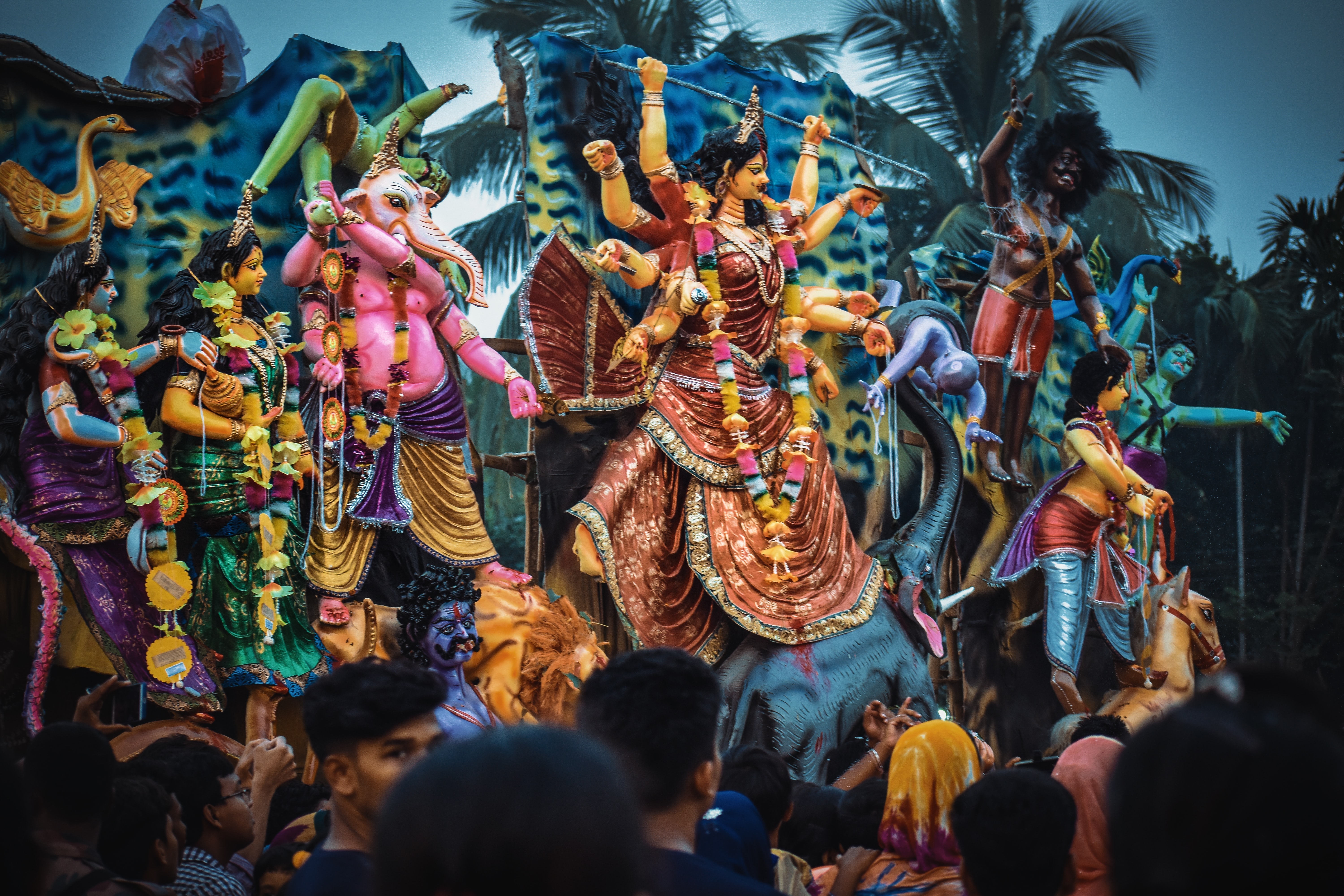 Maa Durga - Durga Maa - Ganesha