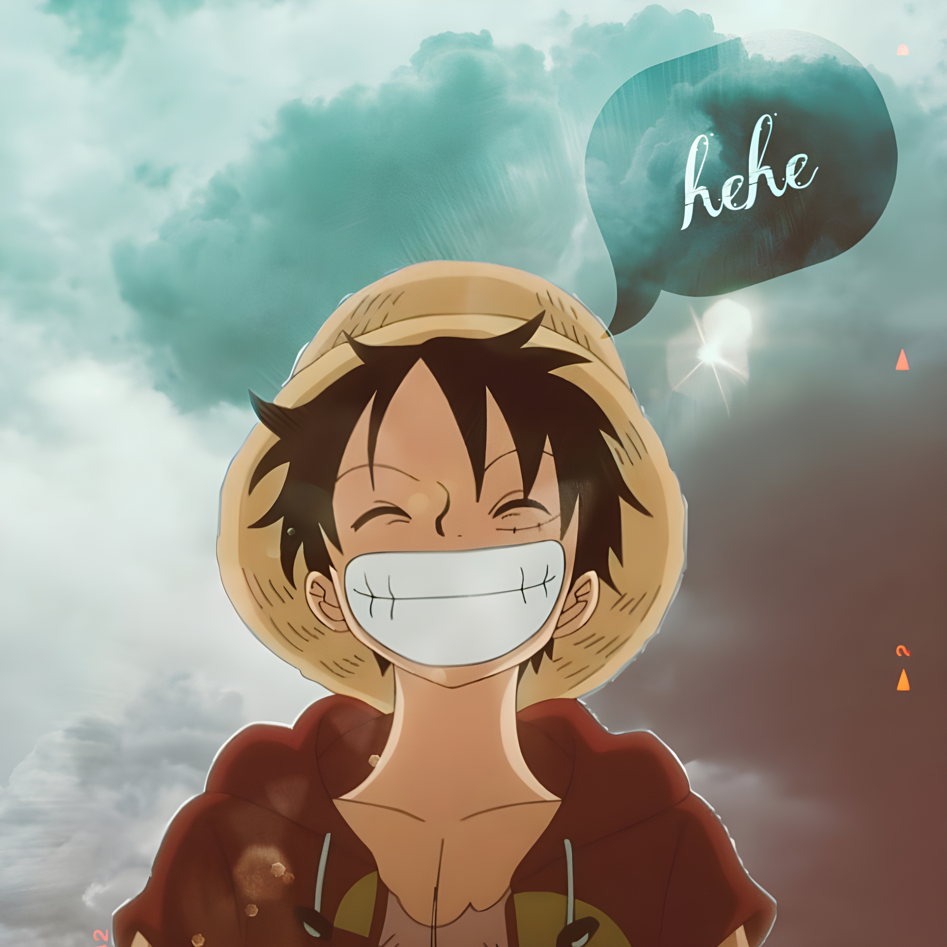 Luffy Smile - luffy funny