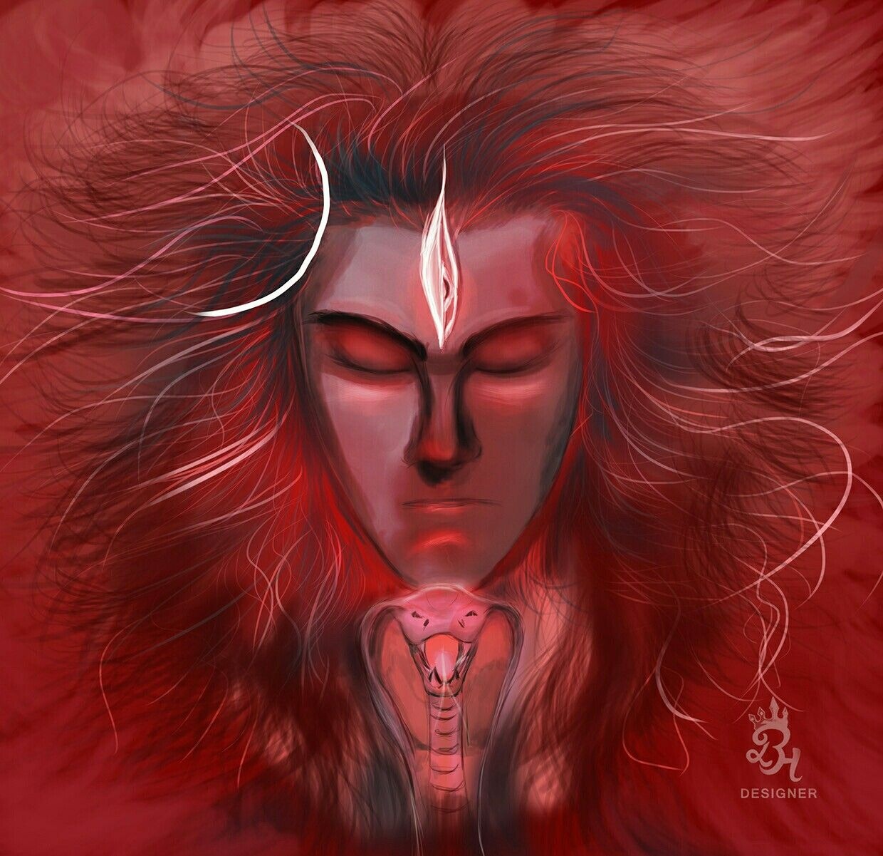 Rudra Shiva - Red Theme