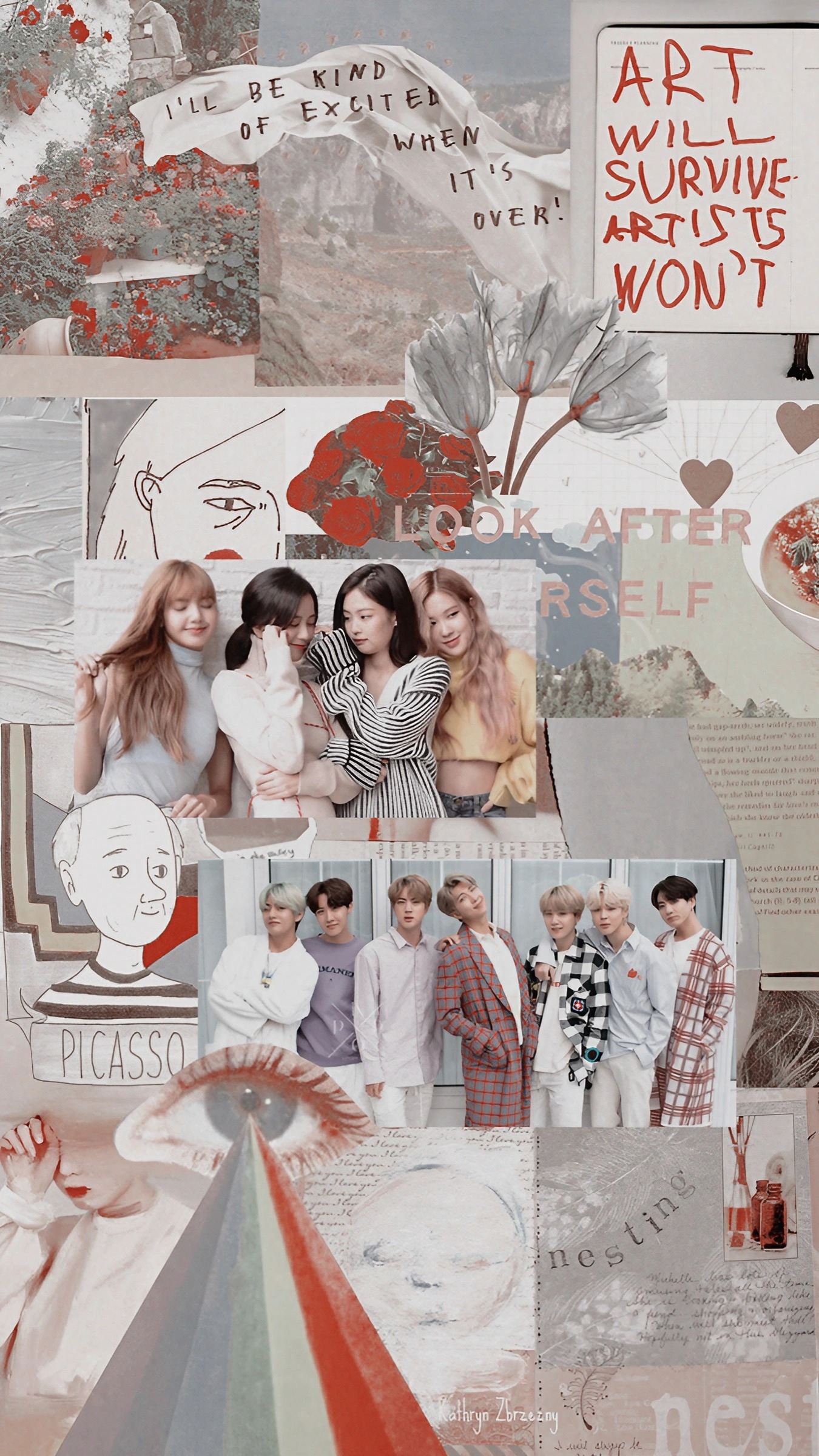 Bts And Blackpink - Aesthetic