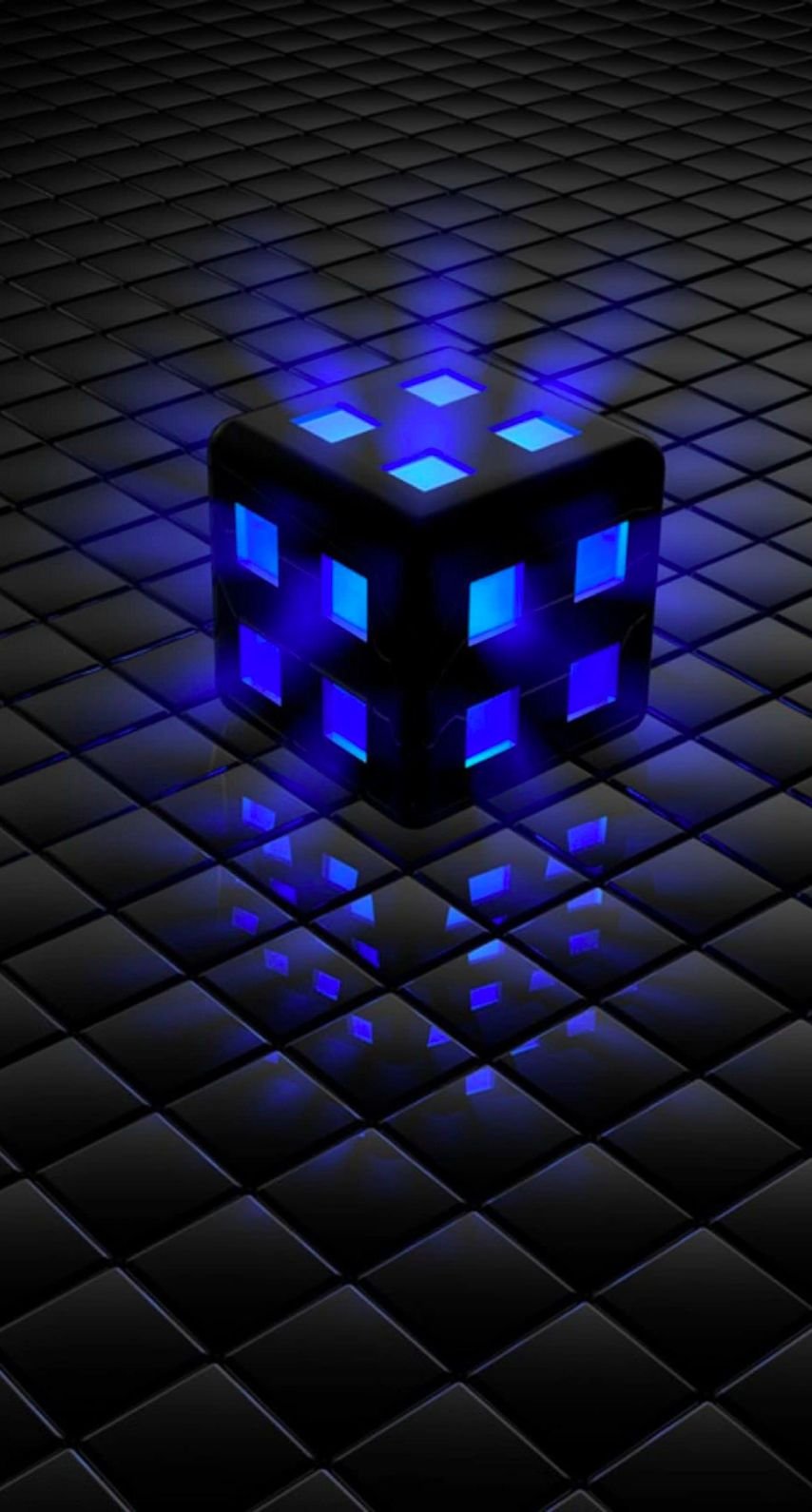 Neon Cube Game