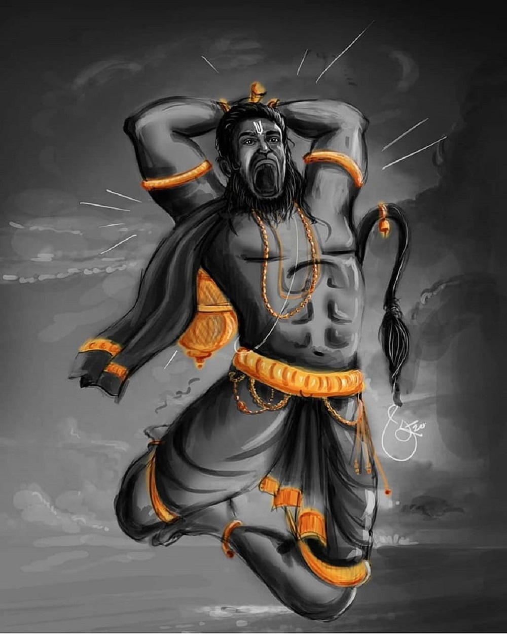 Hanuman Ji Photo Hd - angry hanuman