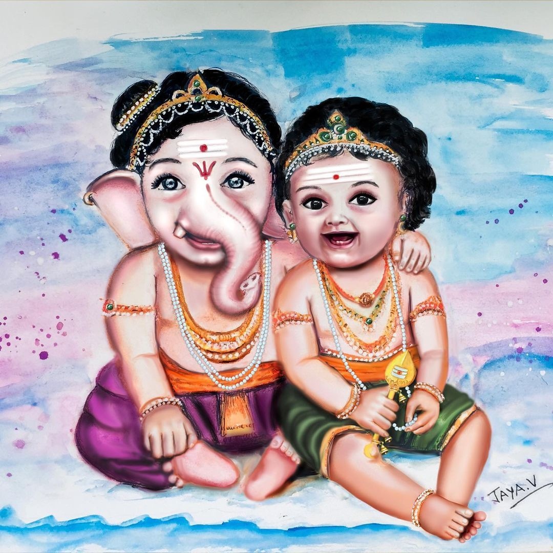 Murugan Vinayagar - Little Baby - Ganesha And Murugan