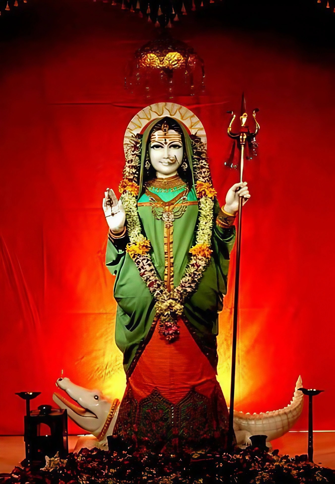 Khodiyar Maa Na - Red Background