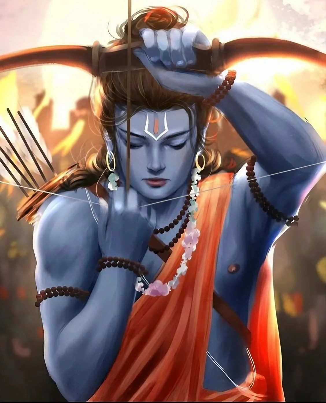 Lord Rama Photos Hd - Blue Lord Ram