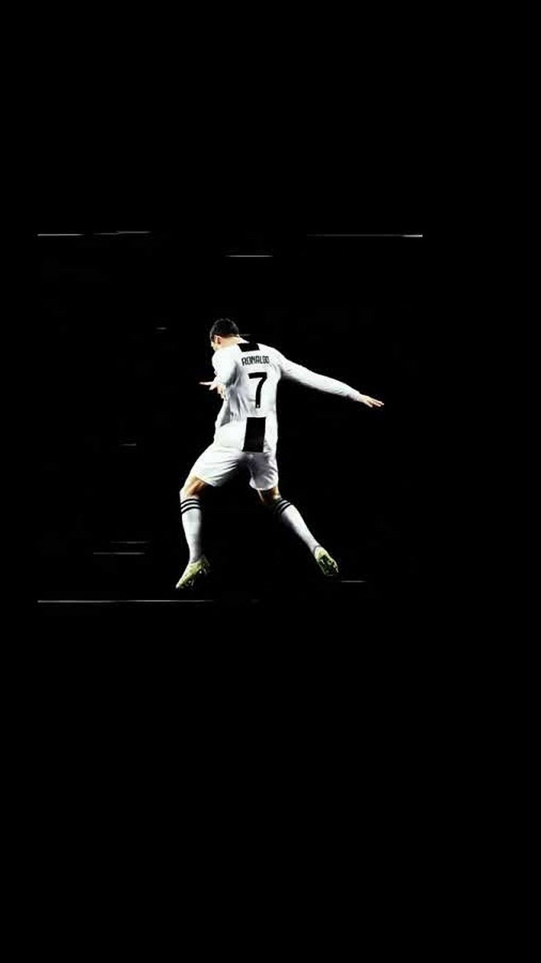 Cristiano Ronaldo With Black Background