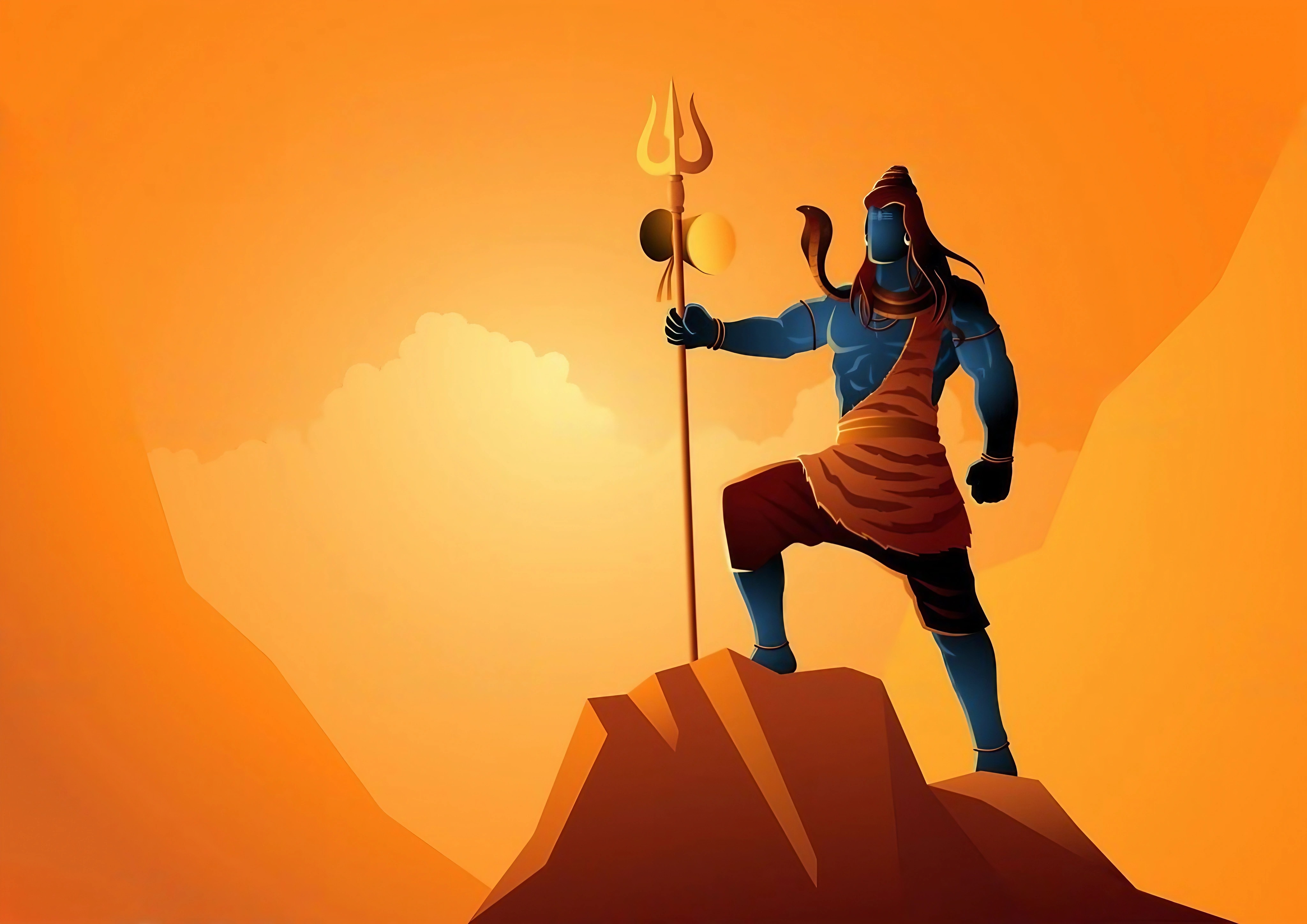 God Shiva Pictures - Animated