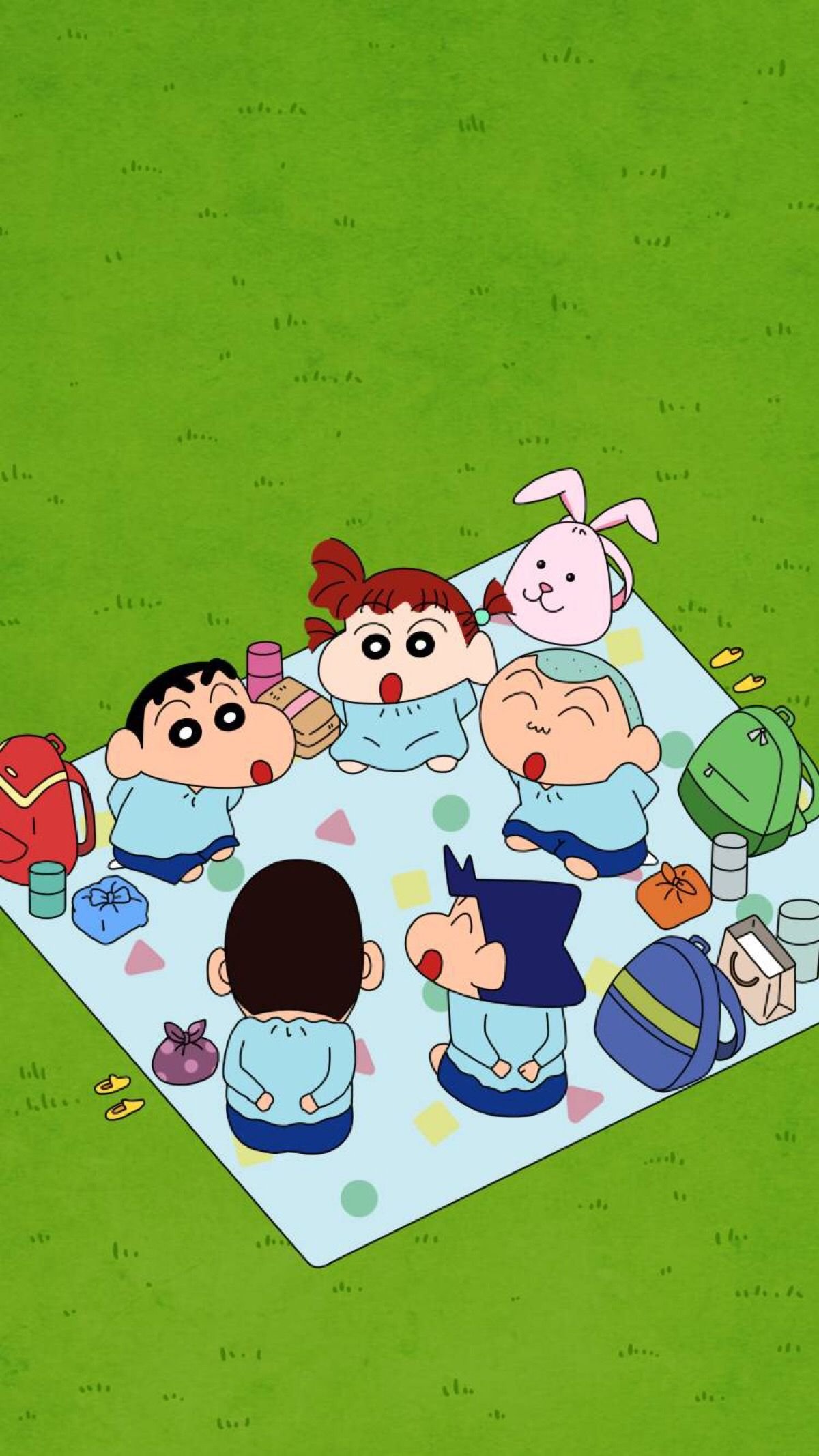 Shinchan With His Friends