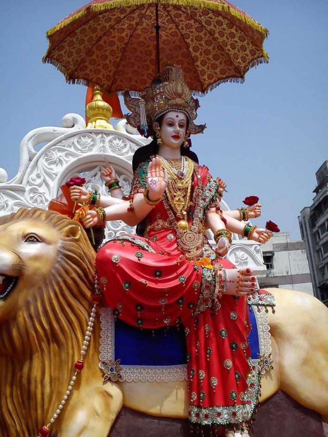 Durga Maa idol Pictures