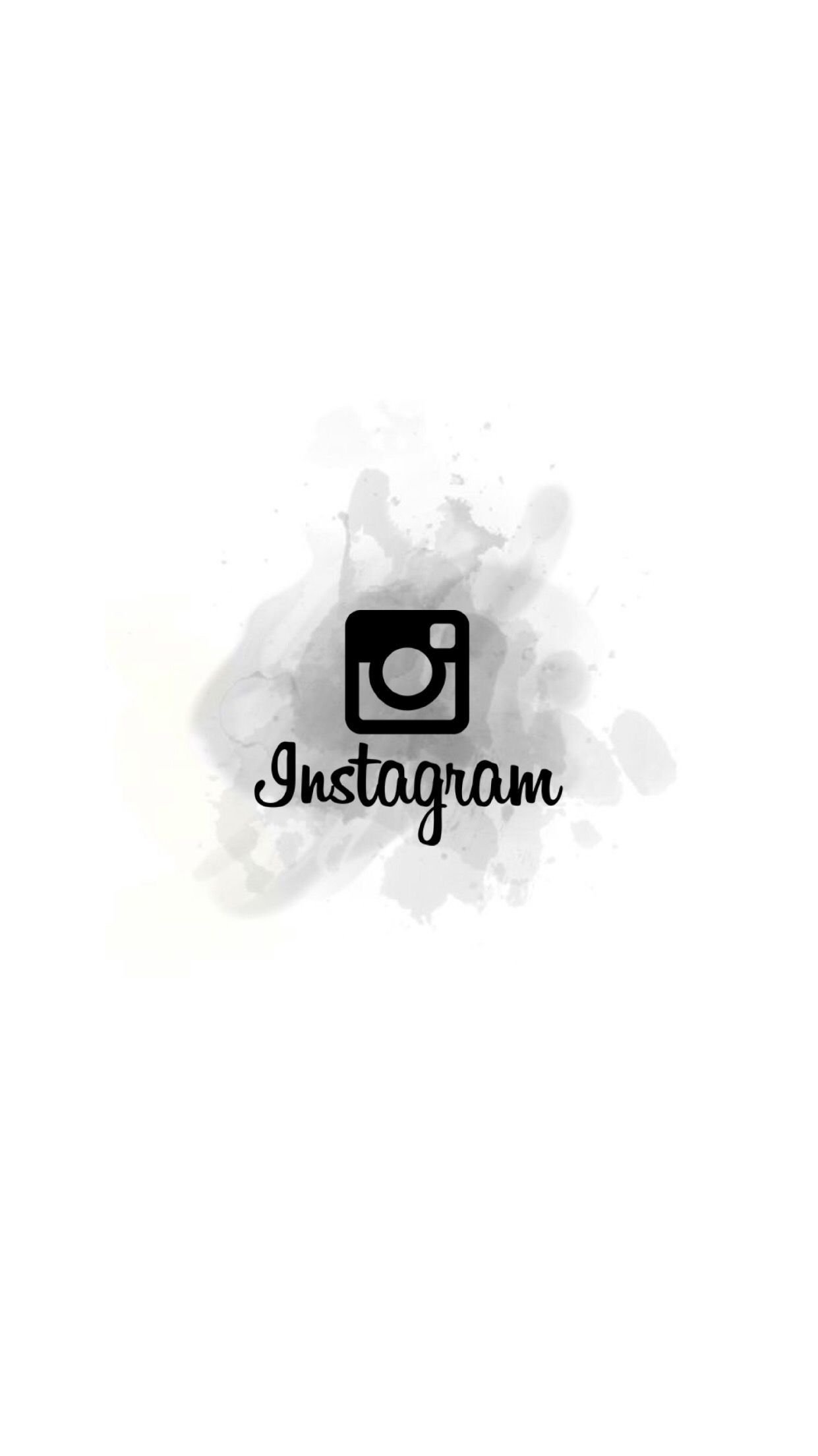 Instagram Logo - Smoky Background