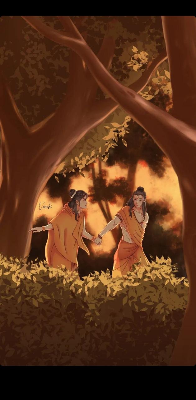 Lord Rama And Maa Sita