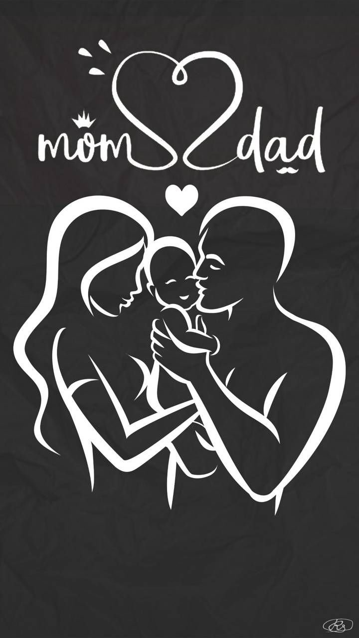Mom Dad - Family Love