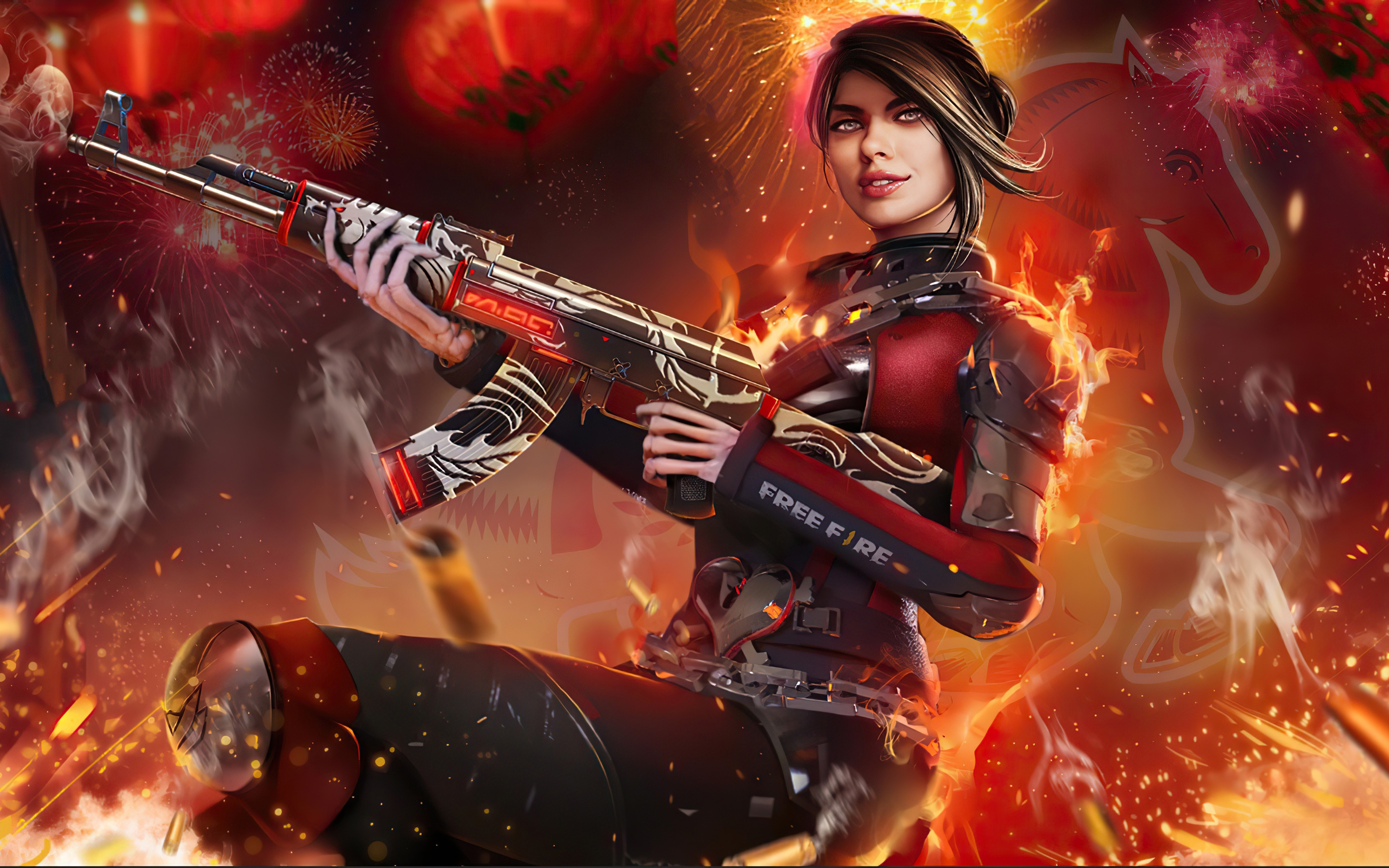 Free Fire Photo - Fire Background