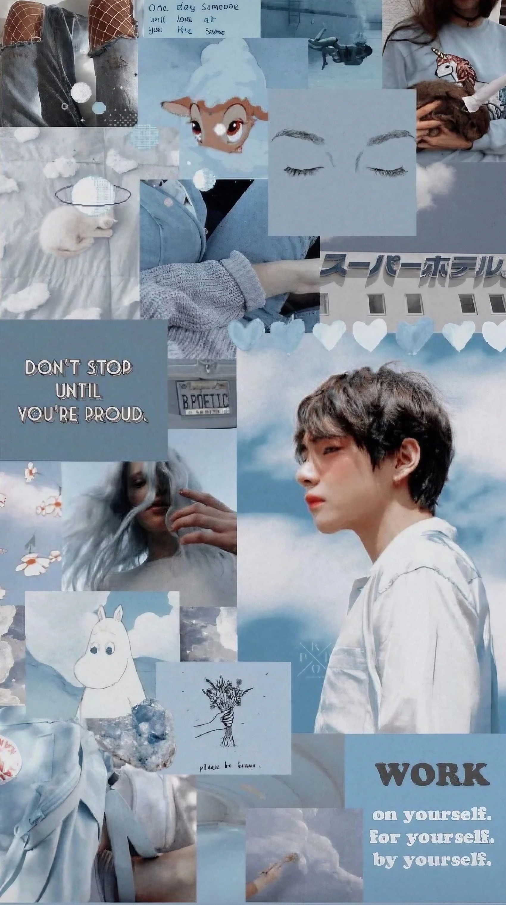 Kim Taehyung Aesthetic - Face Sidelook