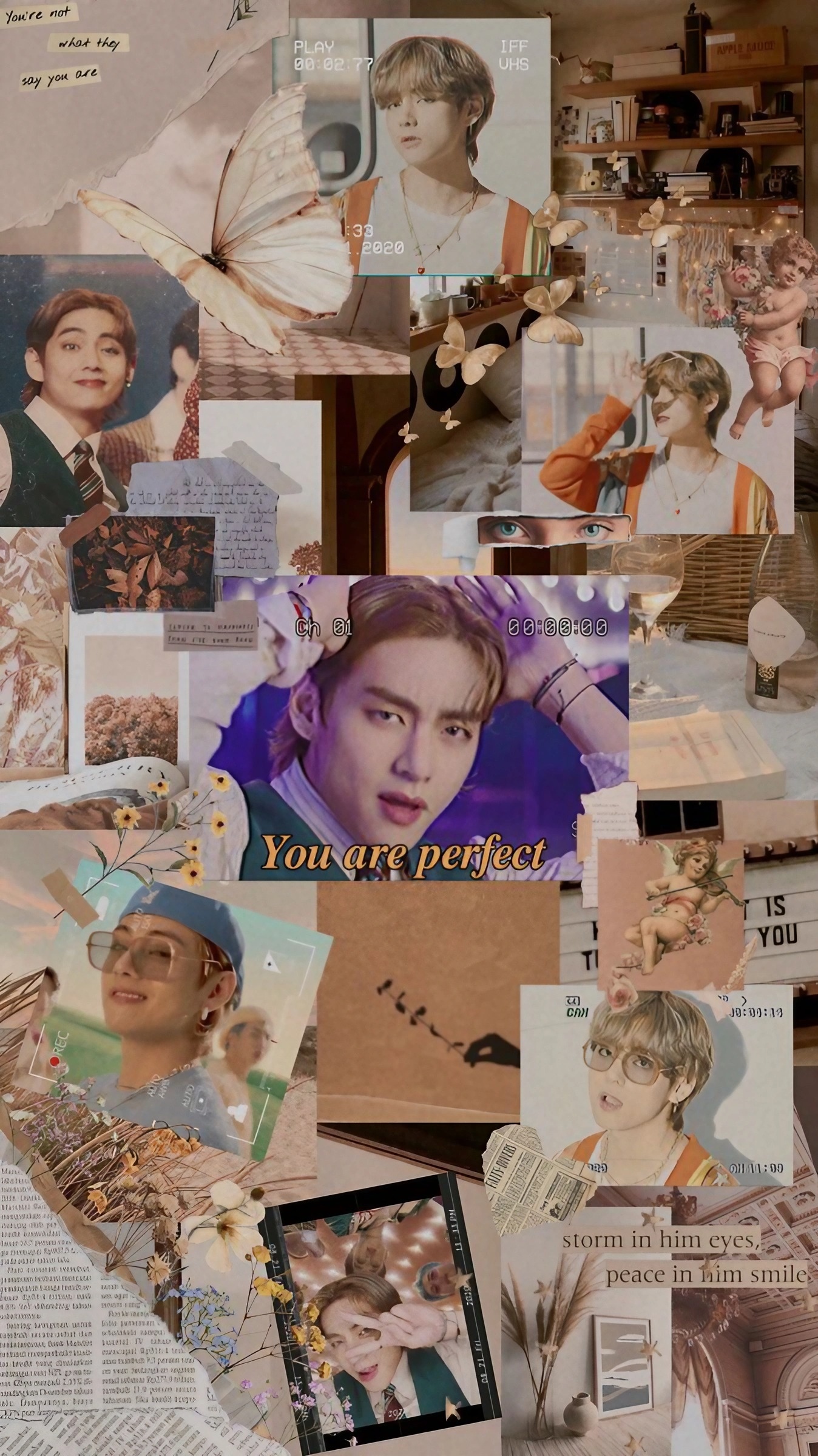 Kim Taehyung Aesthetic - Different Faces
