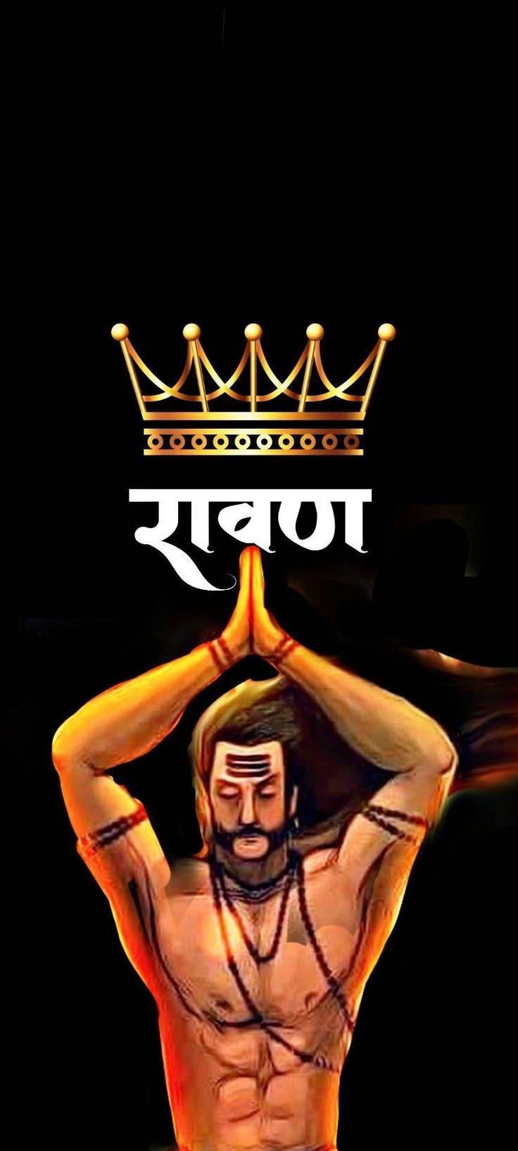 Ravan With Crown