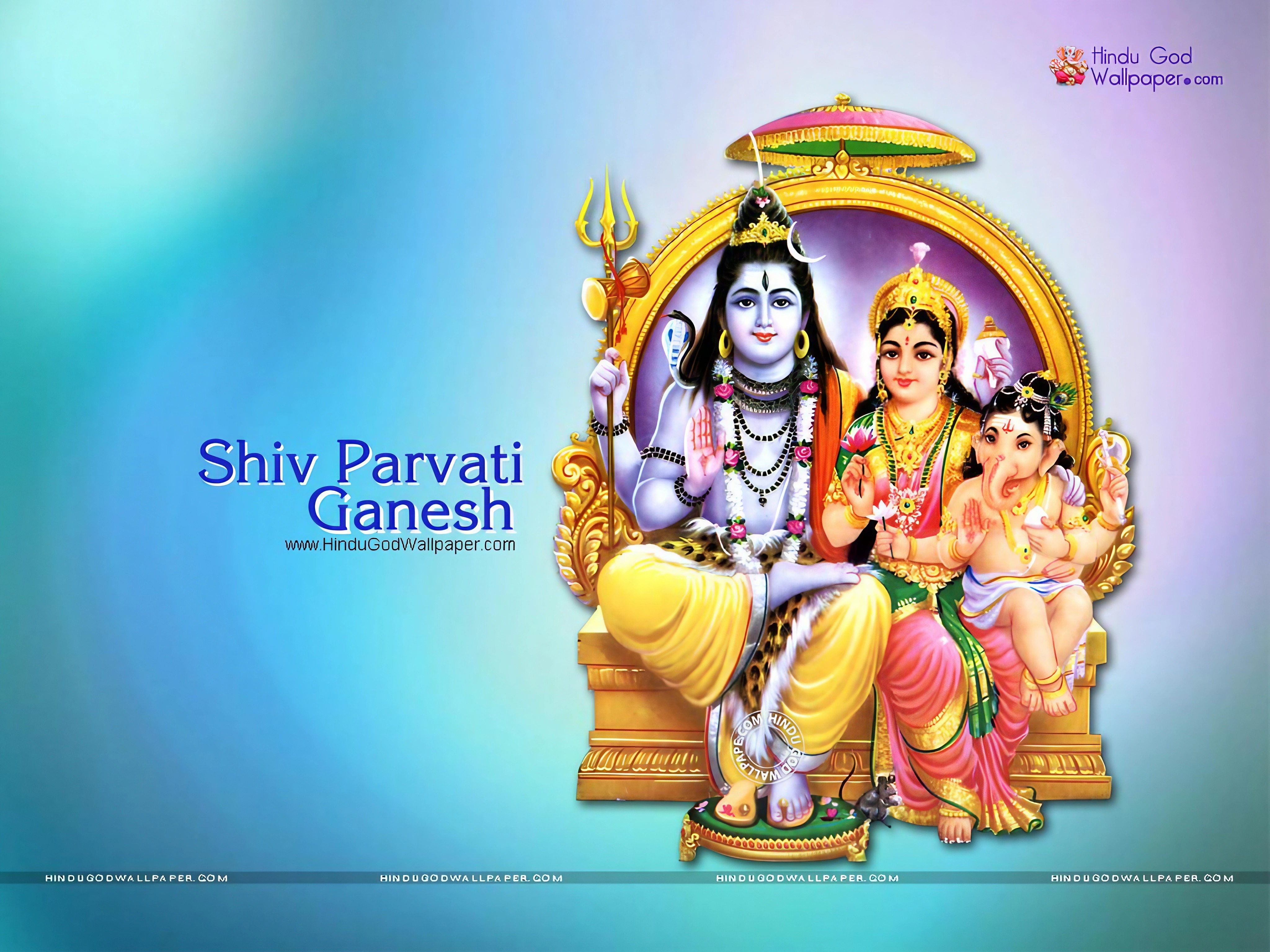 Shiv Parvati Ganesh - shiv ji