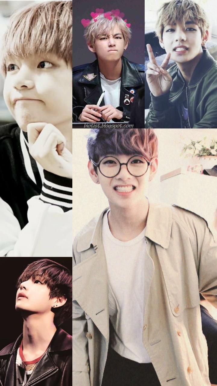 Cute Aesthetic Kim Taehyung Collage
