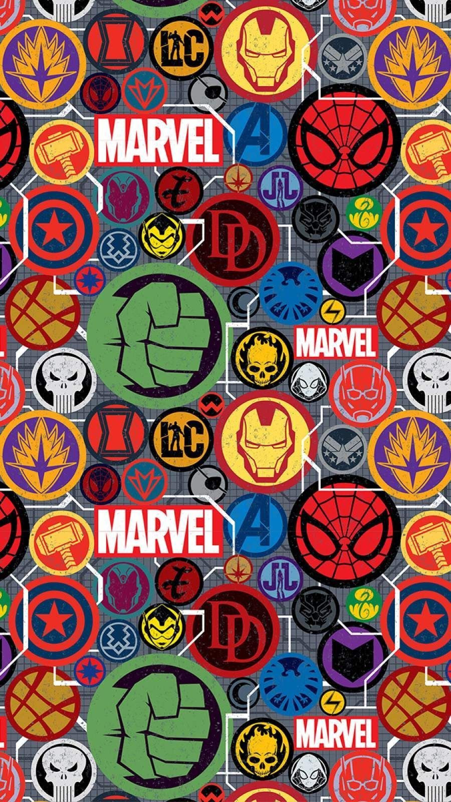 Marvel Superhero Sticker
