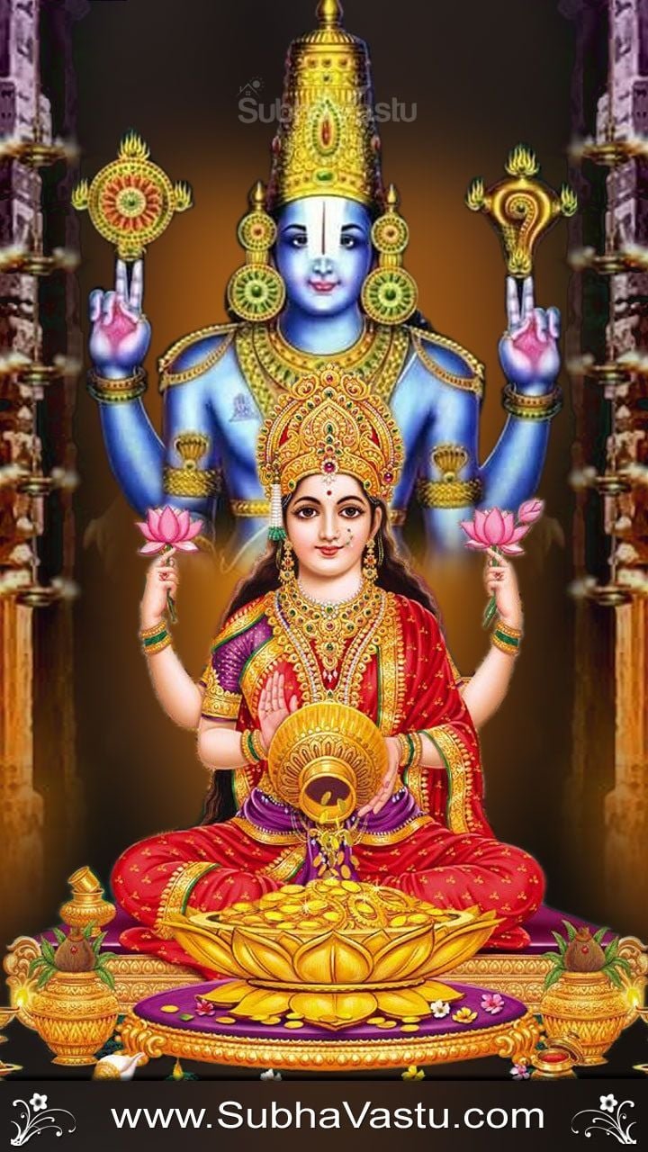Goddess Laxmi - Venkateshwara Background