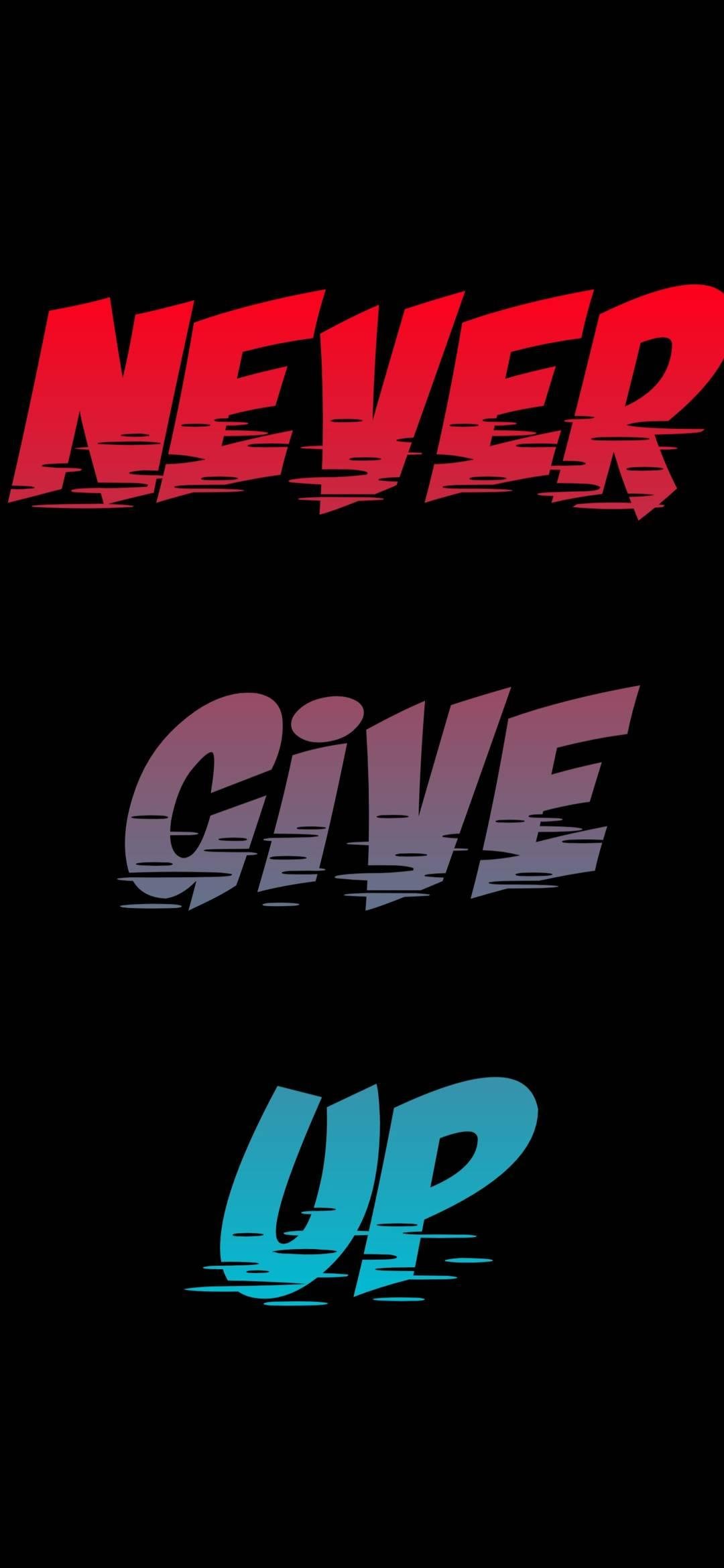 Star Wars Never Give Up Logo
