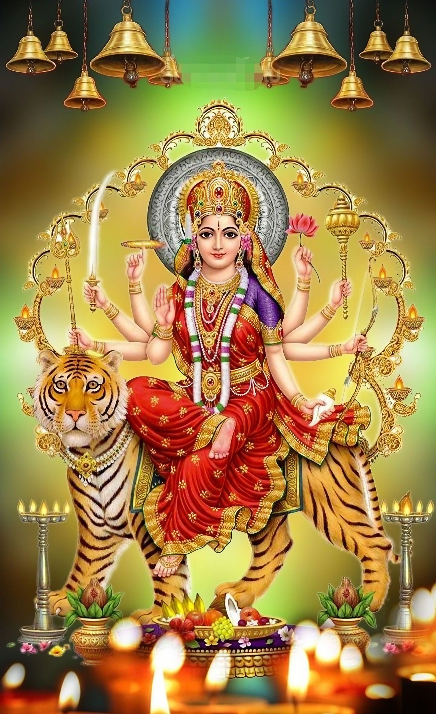 Durga Mata Ka - Maa Durga Sitting On Tiger