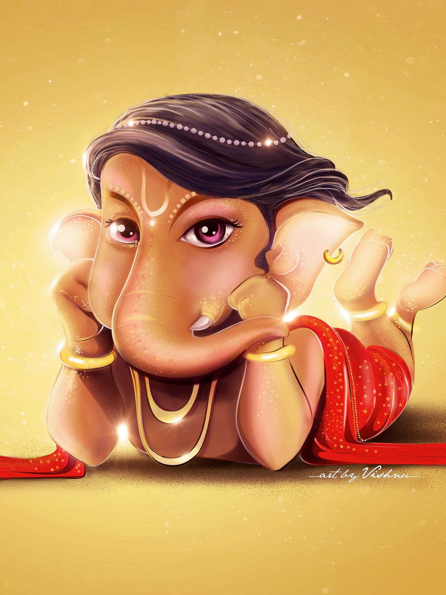 Cute Bal Ganesha
