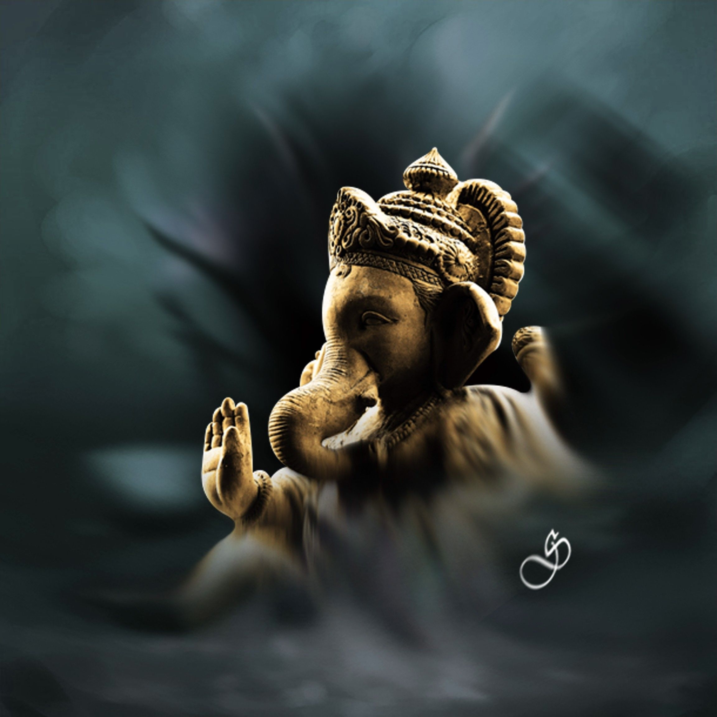 Cute Ganesha Lord Photo