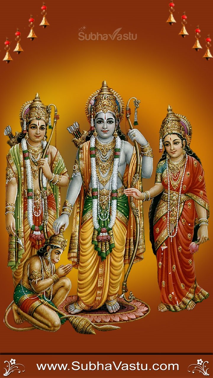 Lord Rama With Maa Sita