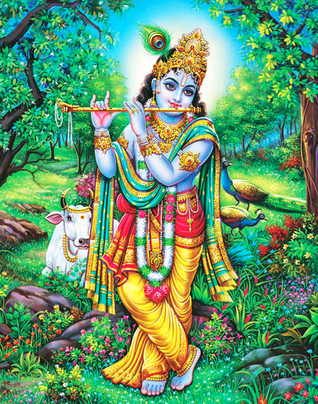 Lord Krishna Images For Background