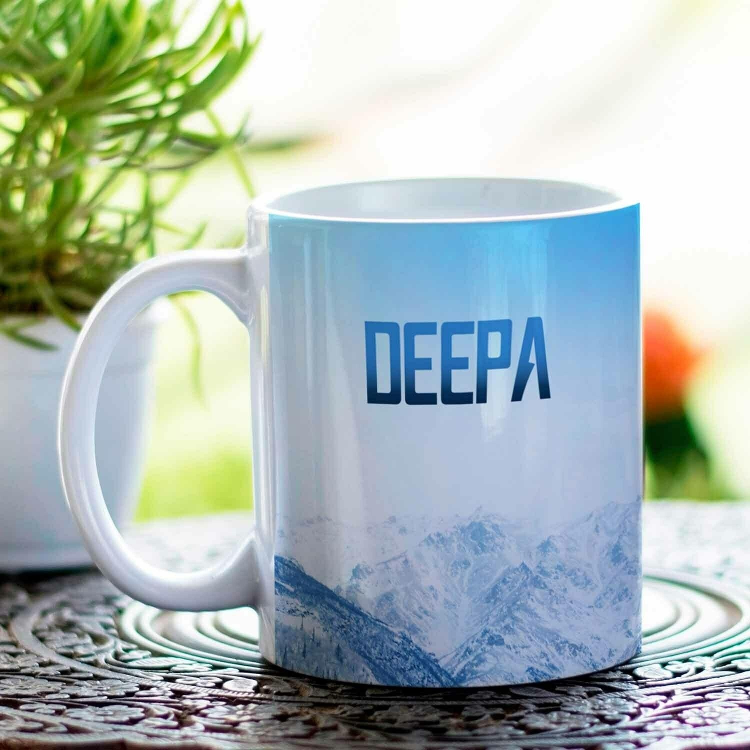 D Name Ka - Deepa Name - Mug