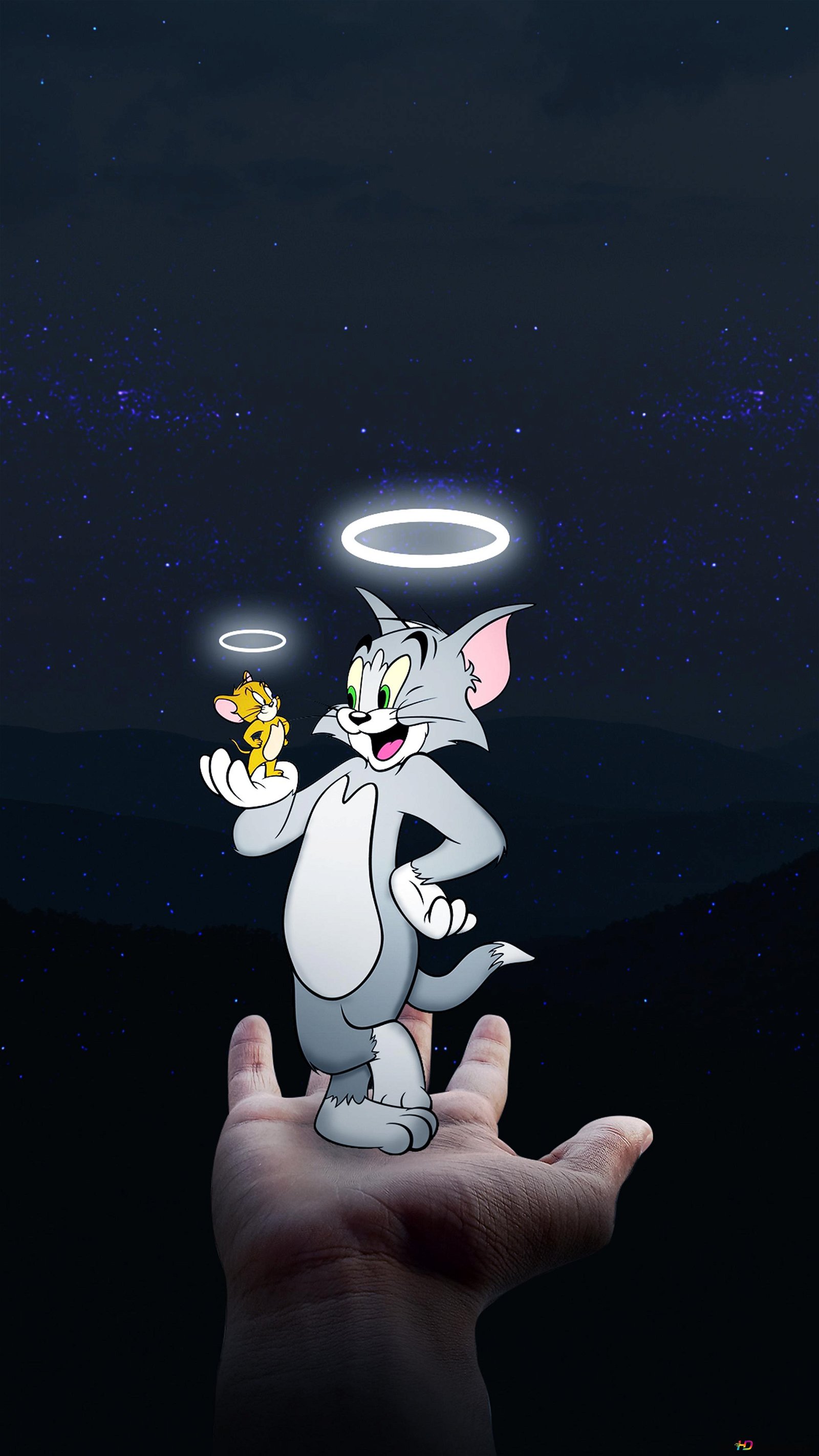 Tom and Jerry - Black Background
