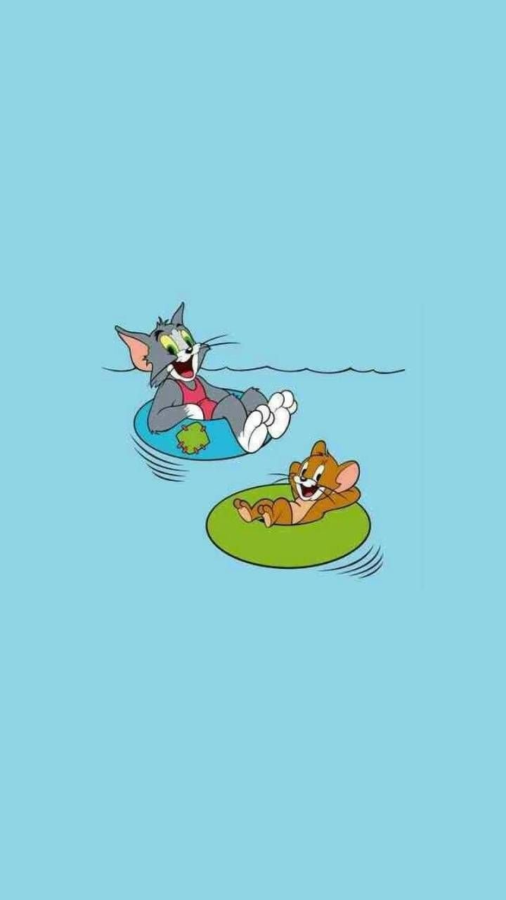Tom And Jerry Swimming