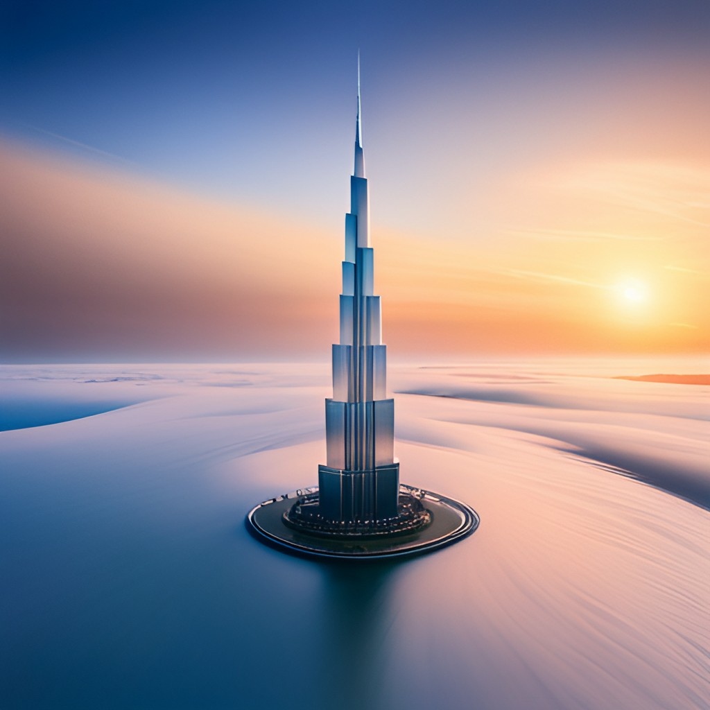 Dubai Burj Khalifa - beautiful
