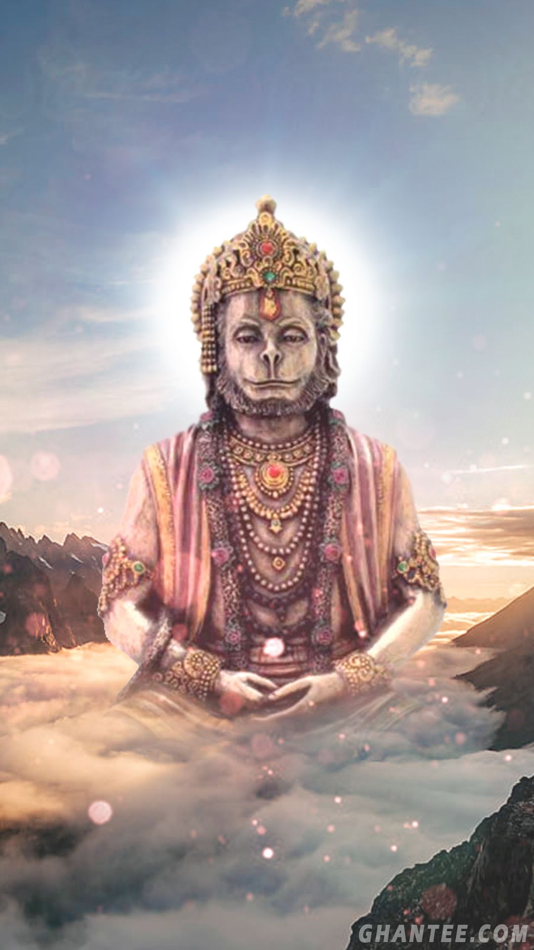 Hanuman Ji 3d - Meditation