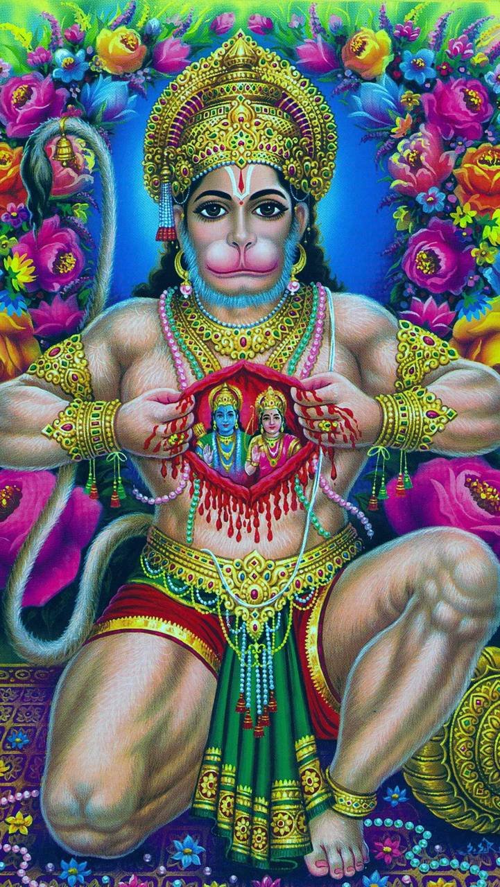 Lord Hanuman - Ram Sita