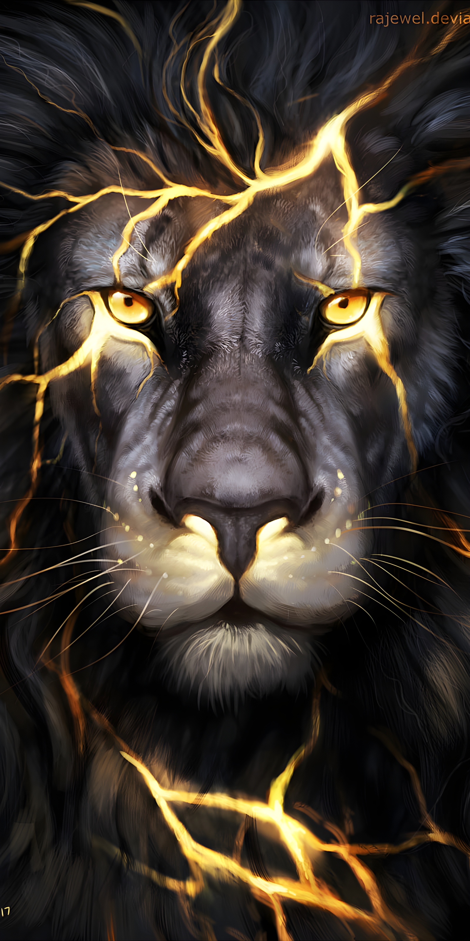 Lion Images Hd - lightning
