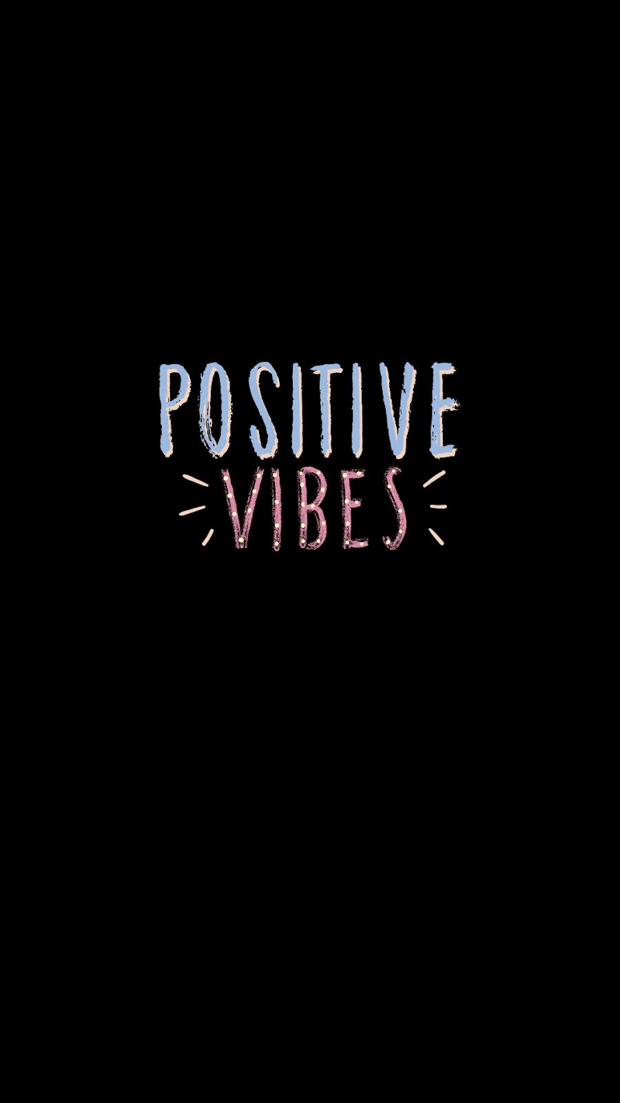 Positive Vibes Amoled