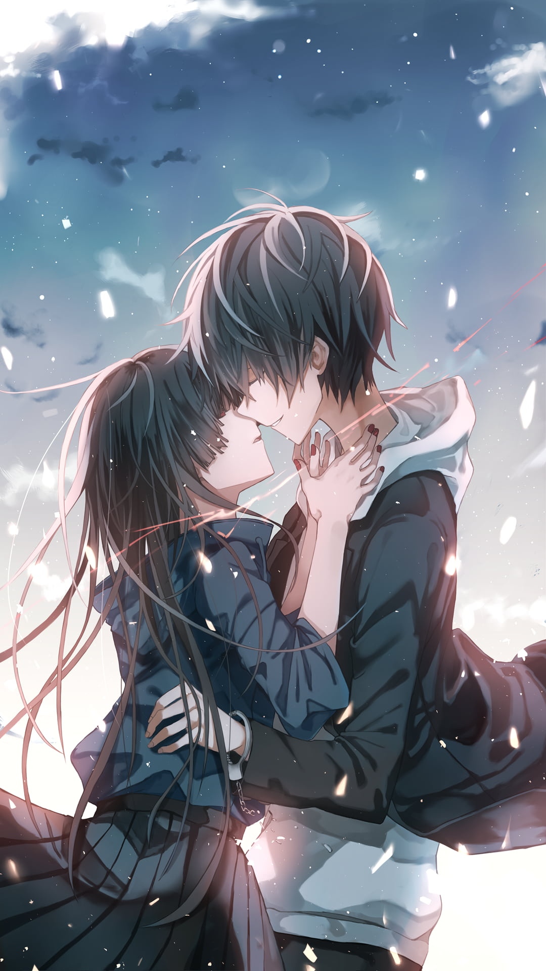 Cute anime couple - anime