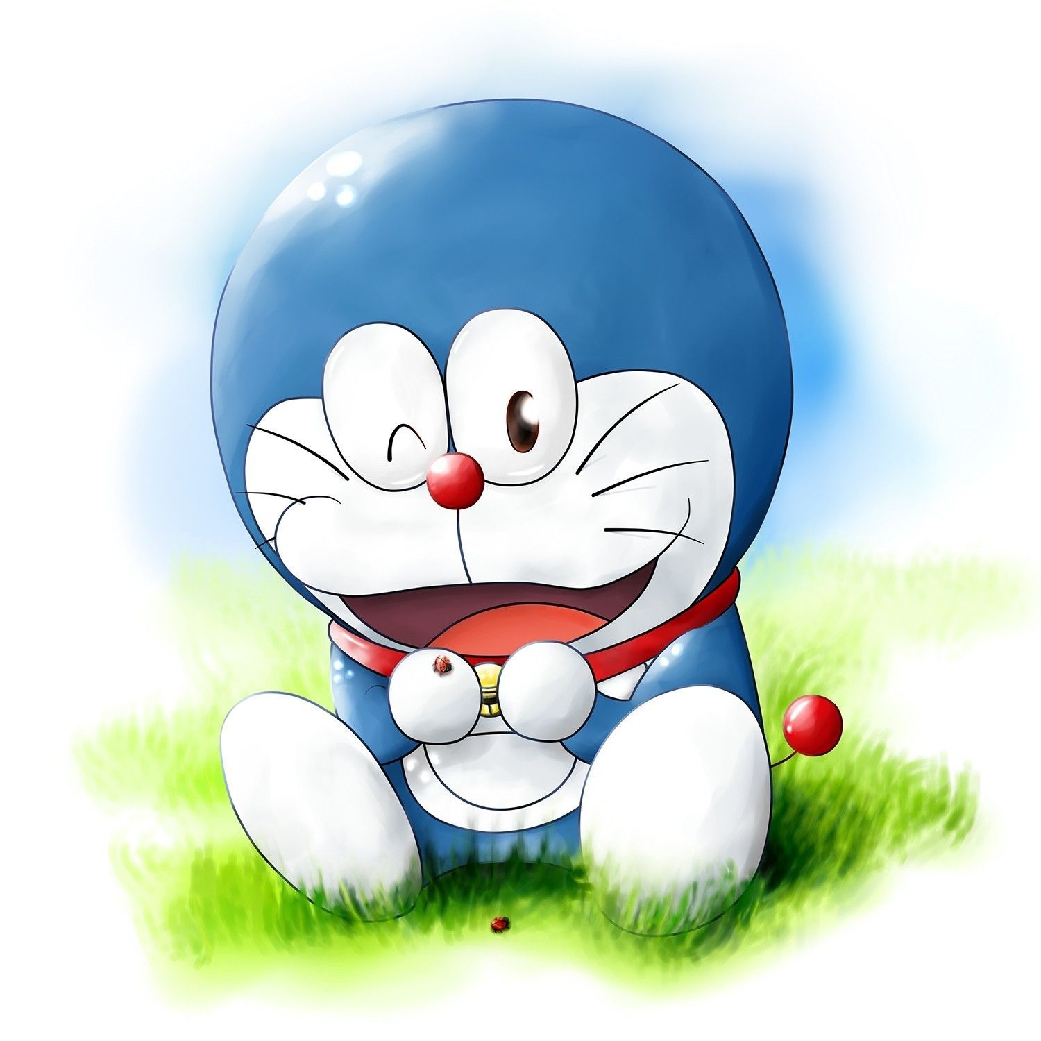 Cute Doraemon - Garden