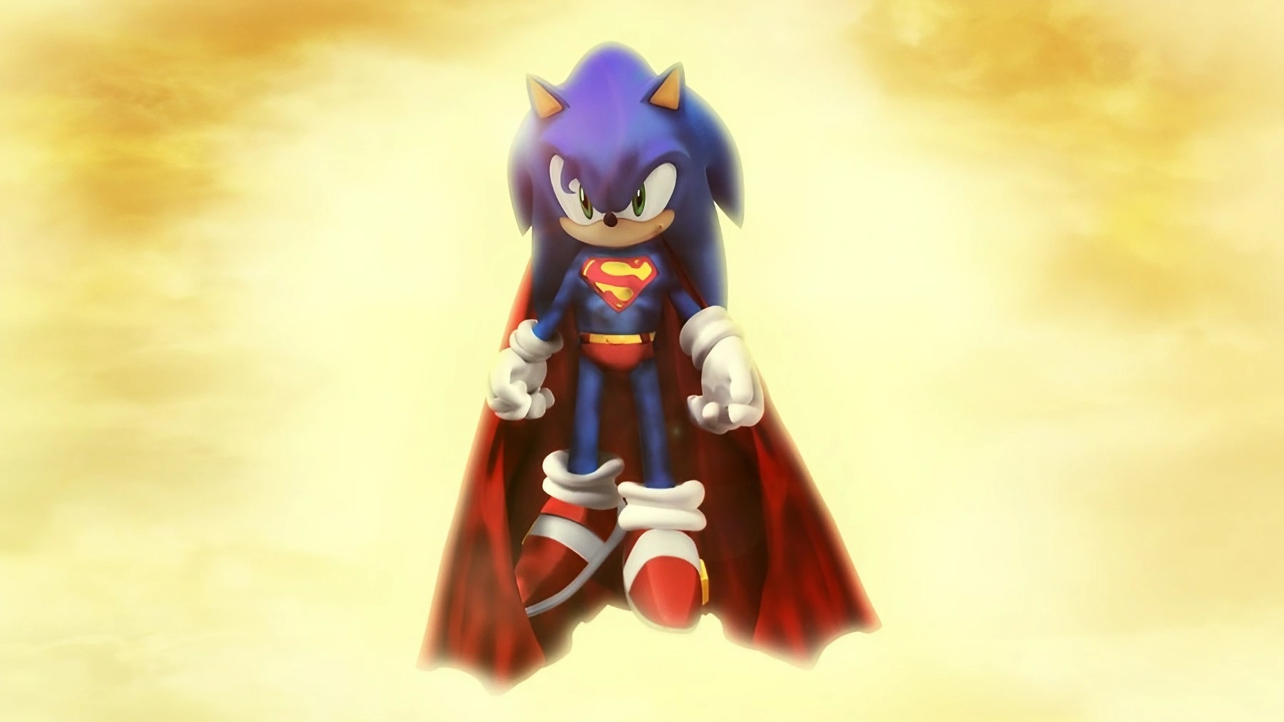Sonic Movie 3 - Sonic In Superman Costume