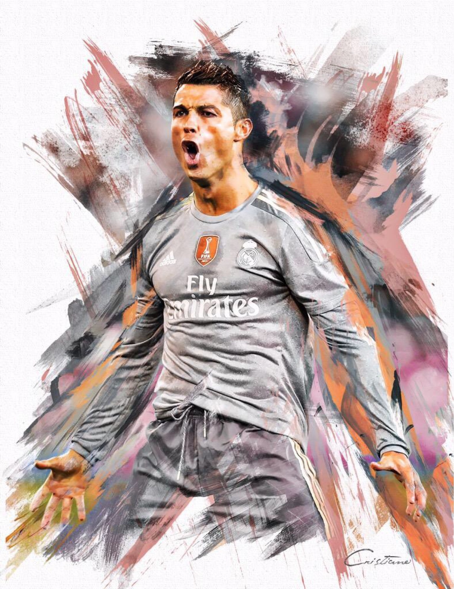 Cr7 - Painting