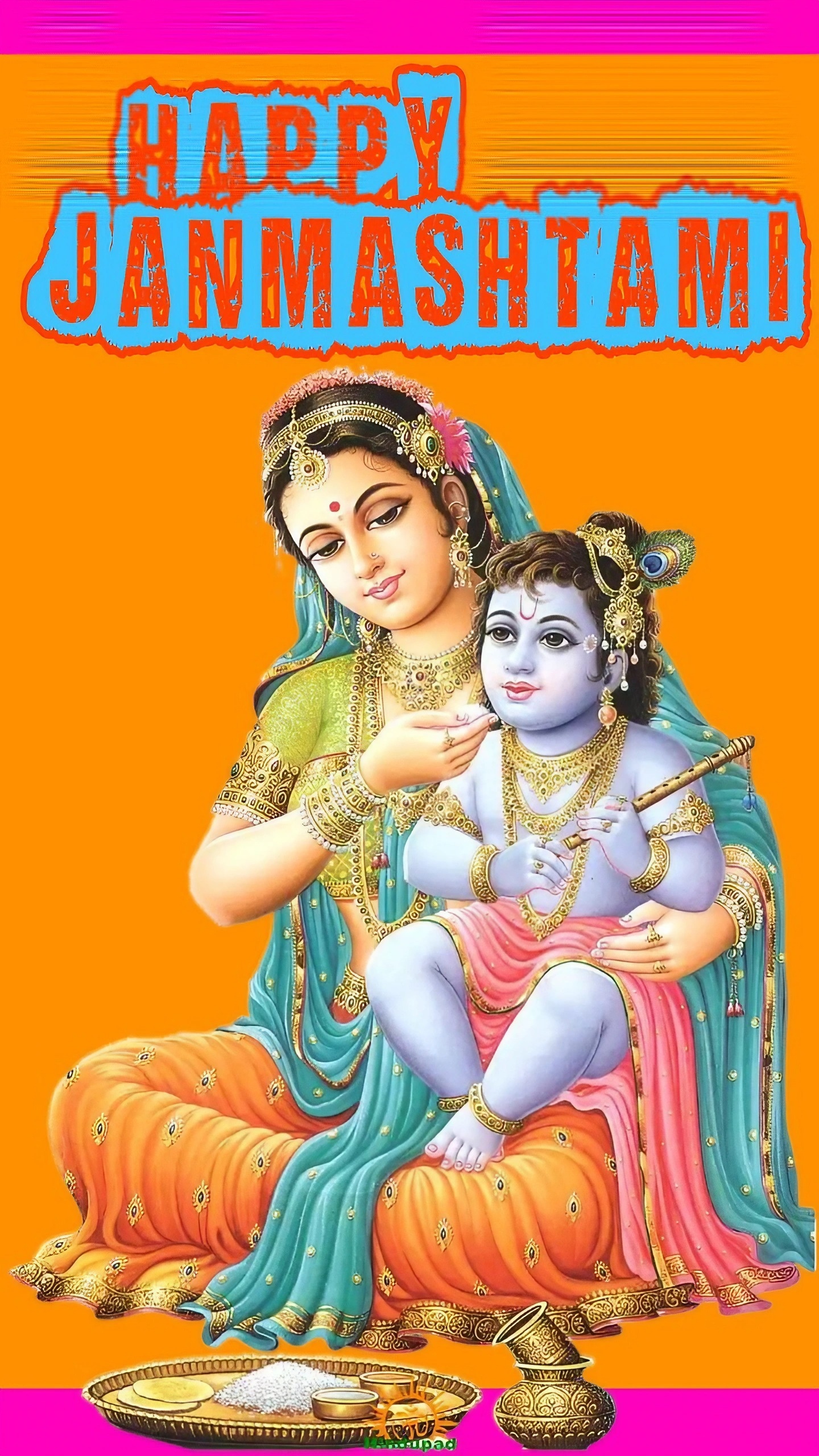 Shri Krishna Janmashtami - Lord Kanha And Devaki