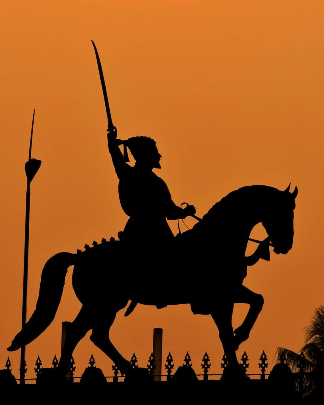 Shivaji Maharaj | Shadow Black | Bhagwa | Maratha King